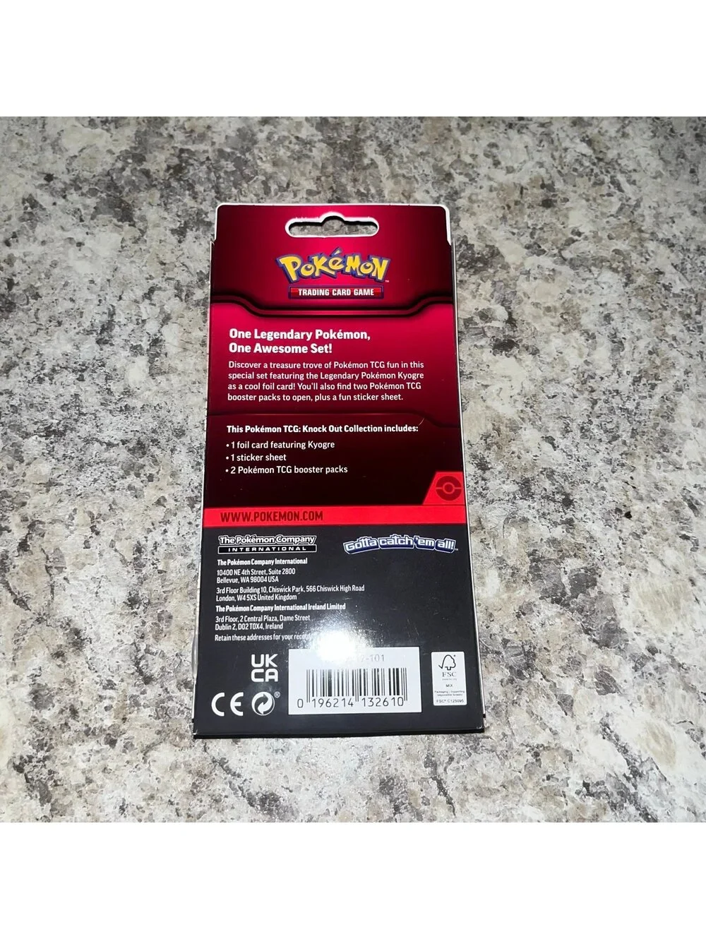 Pokemon TCG Knock Out Collections- Suicune & Kyroge, Booster Packs Bundle, New